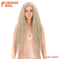 Peruca Sintética Kinky Curly 30 Polegadas — Lace Front | 5 Cores