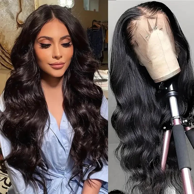 Peruca Lace Front Sintética — Ondas Médias e Grandes | 10 a 18 Polegadas